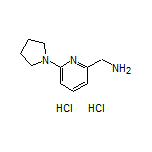 [6-(1-Pyrrolidinyl)-2-pyridyl]methanamine Dihydrochloride
