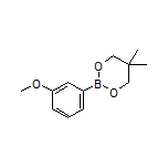 2-(3-Methoxyphenyl)-5,5-dimethyl-1,3,2-dioxaborinane