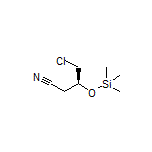 (S)-4-Chloro-3-[(trimethylsilyl)oxy]butanenitrile