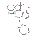 Chloro[2-(2,6-diisopropylphenyl)-3,3-dimethyl-2-azaspiro[4.5]dec-1-ylidene][1,2,5,6-η-1,5-cyclooctadiene]rhodium