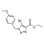 Ethyl 5-Bromo-1-(4-methoxybenzyl)-1H-1,2,3-triazole-4-carboxylate
