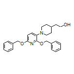 2-[1-[2,6-Bis(benzyloxy)-3-pyridyl]-4-piperidyl]ethanol