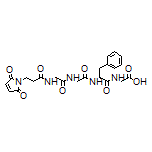 (S)-5-Benzyl-15-(2,5-dioxo-2,5-dihydro-1H-pyrrol-1-yl)-4,7,10,13-tetraoxo-3,6,9,12-tetraazapentadecan-1-oic Acid