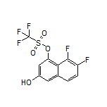 7,8-Difluoro-3-hydroxy-1-naphthyl Trifluoromethanesulfonate