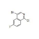 4-Bromo-1-chloro-6-iodoisoquinoline
