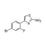 4-(4-Bromo-2-fluorophenyl)thiazol-2-amine