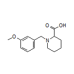 1-(3-Methoxybenzyl)piperidine-2-carboxylic Acid