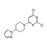4-[4-(1-Pyrazolyl)-1-piperidyl]-2,6-dichloropyrimidine