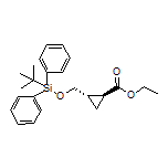 Ethyl (1S,2S)-2-[[(tert-Butyldiphenylsilyl)oxy]methyl]cyclopropanecarboxylate