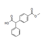 2-[4-(Methoxycarbonyl)phenyl]-2-phenylacetic Acid