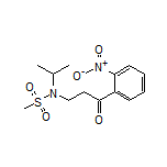 N-Isopropyl-N-[3-(2-nitrophenyl)-3-oxopropyl]methanesulfonamide