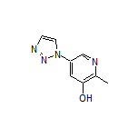 2-Methyl-5-(1H-1,2,3-triazol-1-yl)pyridin-3-ol