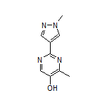 4-Methyl-2-(1-methyl-4-pyrazolyl)pyrimidin-5-ol