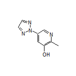2-Methyl-5-(2H-1,2,3-triazol-2-yl)pyridin-3-ol