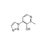 2-Methyl-4-(1H-1,2,3-triazol-1-yl)pyridin-3-ol