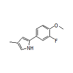 2-(3-Fluoro-4-methoxyphenyl)-4-methylpyrrole