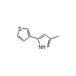 4-Methyl-2-(3-thienyl)pyrrole