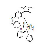Chloro[N-[(1R,2R)-2-[(S)-[[5-methoxy-2-[(1,2,3,4,5-η)-2,3,4,5-tetramethyl-2,4-cyclopentadien-1-yl]phenyl]methyl]amino-κN]-1,2-diphenylethyl]-4-methylbenzenesulfonamidato(2-)-κN]rhodium