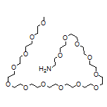 2,5,8,11,14,17,20,23,26,29,32,35,38,41,44-Pentadecaoxahexatetracontan-46-amine