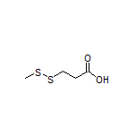 3-(Methyldisulfanyl)propanoic Acid