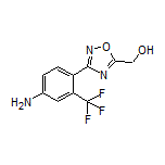 [3-[4-Amino-2-(trifluoromethyl)phenyl]-1,2,4-oxadiazol-5-yl]methanol