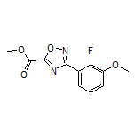 Methyl 3-(2-Fluoro-3-methoxyphenyl)-1,2,4-oxadiazole-5-carboxylate