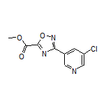 Methyl 3-(5-Chloro-3-pyridyl)-1,2,4-oxadiazole-5-carboxylate