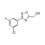 [3-(3-Chloro-5-iodophenyl)-1,2,4-oxadiazol-5-yl]methanol