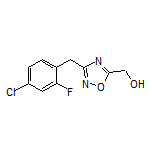 [3-(4-Chloro-2-fluorobenzyl)-1,2,4-oxadiazol-5-yl]methanol