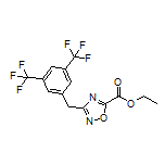 Ethyl 3-[3,5-Bis(trifluoromethyl)benzyl]-1,2,4-oxadiazole-5-carboxylate