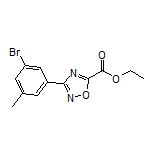 Ethyl 3-(3-Bromo-5-methylphenyl)-1,2,4-oxadiazole-5-carboxylate