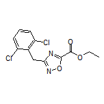 Ethyl 3-(2,6-Dichlorobenzyl)-1,2,4-oxadiazole-5-carboxylate