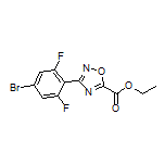 Ethyl 3-(4-Bromo-2,6-difluorophenyl)-1,2,4-oxadiazole-5-carboxylate