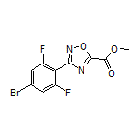 Methyl 3-(4-Bromo-2,6-difluorophenyl)-1,2,4-oxadiazole-5-carboxylate