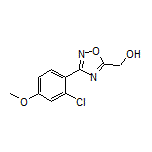 [3-(2-Chloro-4-methoxyphenyl)-1,2,4-oxadiazol-5-yl]methanol
