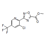 Methyl 3-[3-Chloro-5-(trifluoromethyl)-2-pyridyl]-1,2,4-oxadiazole-5-carboxylate