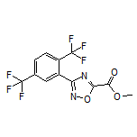 Methyl 3-[2,5-Bis(trifluoromethyl)phenyl]-1,2,4-oxadiazole-5-carboxylate