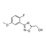 [3-(2-Fluoro-5-methoxyphenyl)-1,2,4-oxadiazol-5-yl]methanol
