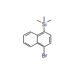 (4-Bromo-1-naphthyl)trimethylsilane
