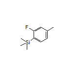 (2-Fluoro-4-methylphenyl)trimethylsilane