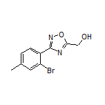 [3-(2-Bromo-4-methylphenyl)-1,2,4-oxadiazol-5-yl]methanol