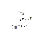 2-Fluoro-5-(trimethylsilyl)anisole