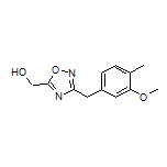 [3-(3-Methoxy-4-methylbenzyl)-1,2,4-oxadiazol-5-yl]methanol