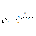 Ethyl 3-[2-(1-Pyrrolyl)ethyl]-1,2,4-oxadiazole-5-carboxylate