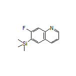 7-Fluoro-6-(trimethylsilyl)quinoline