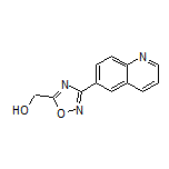 [3-(6-Quinolyl)-1,2,4-oxadiazol-5-yl]methanol