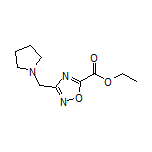 Ethyl 3-(Pyrrolidin-1-ylmethyl)-1,2,4-oxadiazole-5-carboxylate