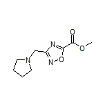 Methyl 3-(Pyrrolidin-1-ylmethyl)-1,2,4-oxadiazole-5-carboxylate