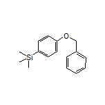 [4-(Benzyloxy)phenyl]trimethylsilane