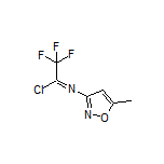 2,2,2-Trifluoro-N-(5-methyl-3-isoxazolyl)acetimidoyl Chloride